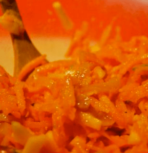 Salade orange d’hiver