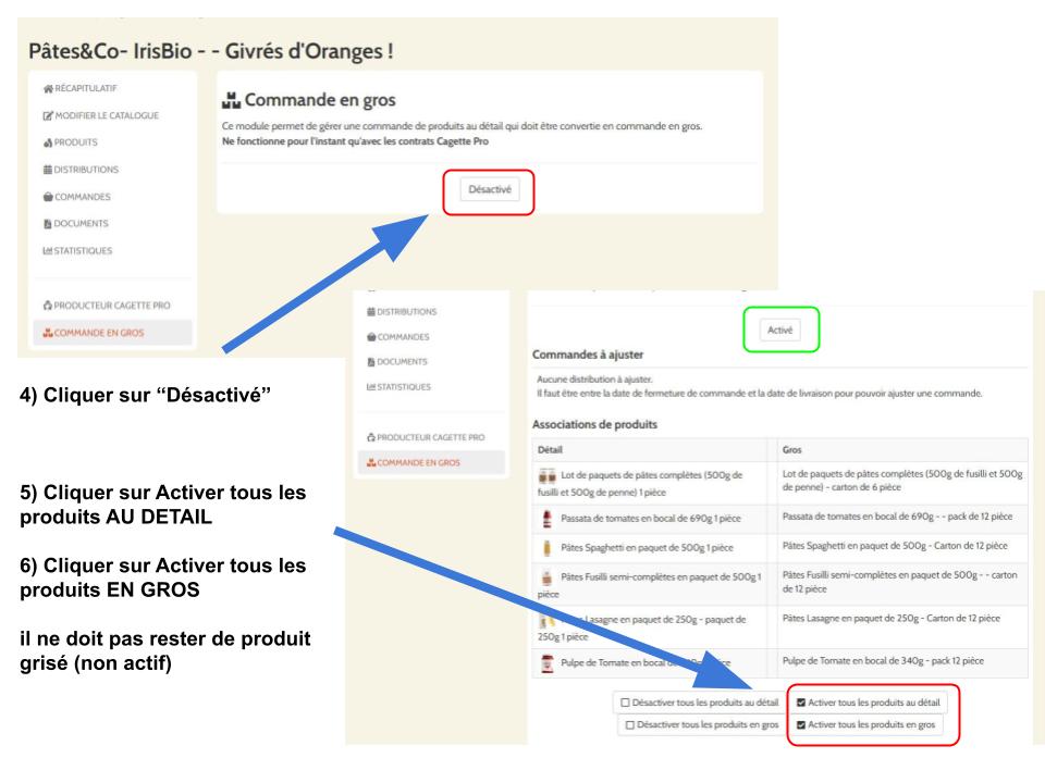 3- Activer TOUS les produits